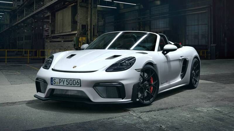 Biały Nowe 2024 Porsche 718 Spyder | 849 906 zł - Obraz 1/4