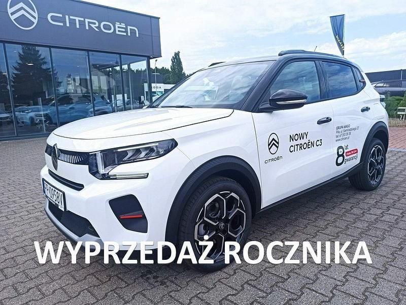 Biały (metalik) Nowe 2025 Citroën C3 Aircross SUV | 85 500 zł (Uczciwa cena) - Obraz 1/4