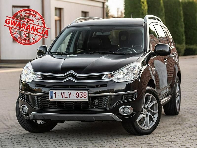 Czarny (metalik) Używany 2008 Citroën C-Crosser Exclusive SUV | 28 700 zł - Obraz 1/4