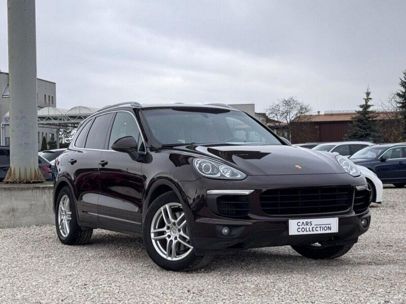 Brązowy (metalik) Używany 2015 Porsche Cayenne SUV | 112 500 zł (Super Cena) - Obraz 1/4
