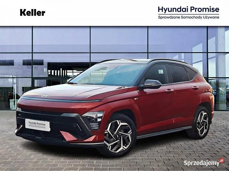 Bordowy Używany 2023 Hyundai Kona N Line SUV | 125 000 zł - Obraz 1/4