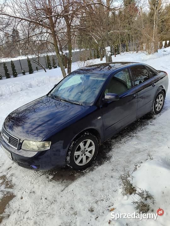 Używany Audi A4 S-Line 2003 Granatowy Sedan/Limuzyna