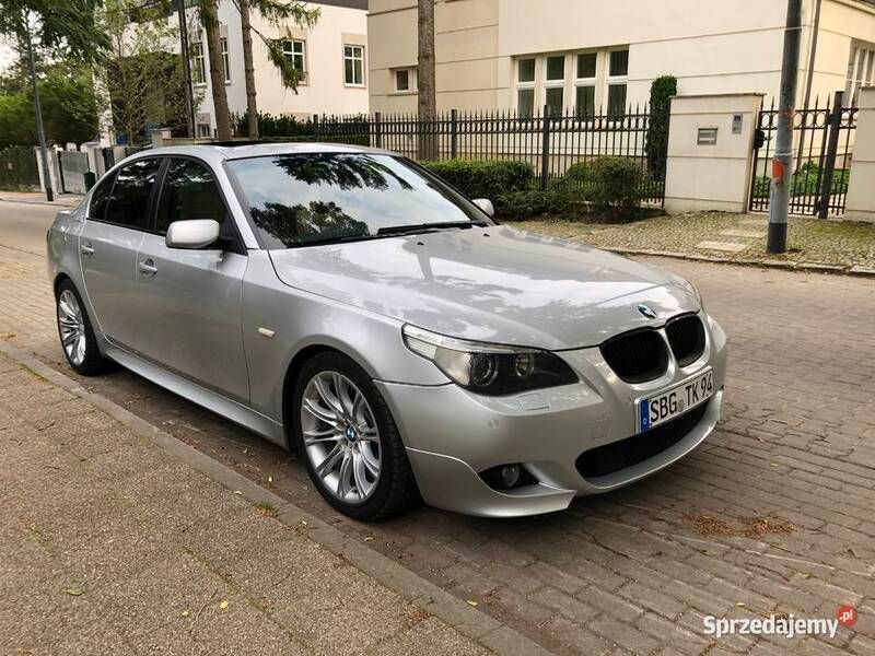 Srebrny Używany 2006 BMW 535 Sedan/Limuzyna | 40 000 zł - Obraz 1/4