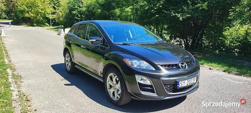 Czarny Używany 2010 Mazda CX-7 SUV | 32 000 zł - Obraz 1/4