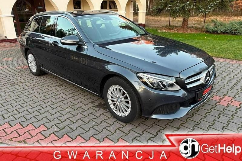 Szary Używany 2015 Mercedes C180 Kombi | 46 000 zł (Uczciwa cena) - Obraz 1/4