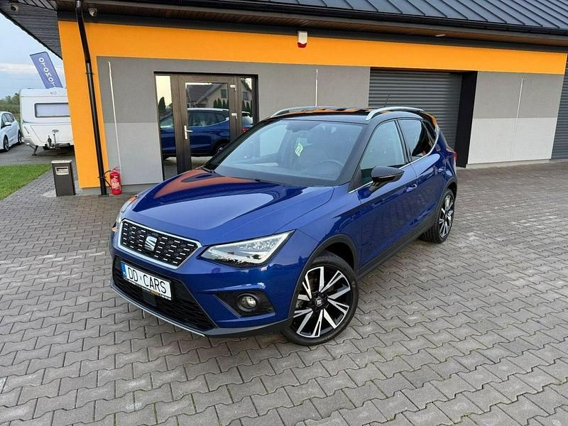 Niebieski Używany 2018 Seat Arona SUV | 49 900 zł (Uczciwa cena) - Obraz 1/4