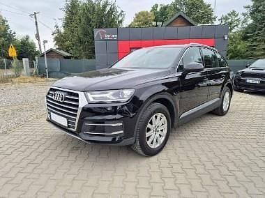 Czarny Używany 2016 Audi Q7 SUV | 86 600 zł - Obraz 1/4