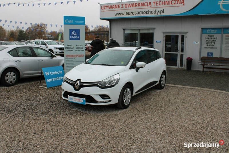 Biały Używany 2019 Renault Clio GrandTour Kombi | 37 900 zł (Uczciwa cena) - Obraz 1/4