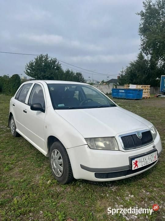 Używany Skoda Fabia 2002 Biały Hatchback