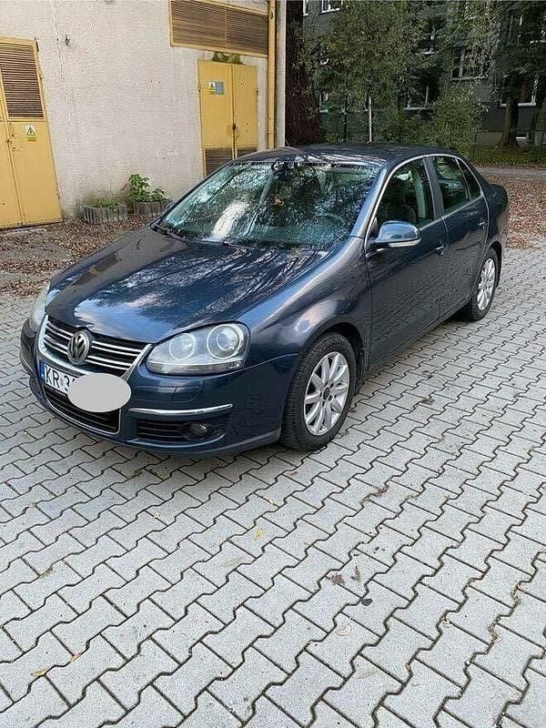 Niebieski Używany 2007 VW Jetta Sedan/Limuzyna | 10 500 zł (Dobra cena) - Obraz 1/4