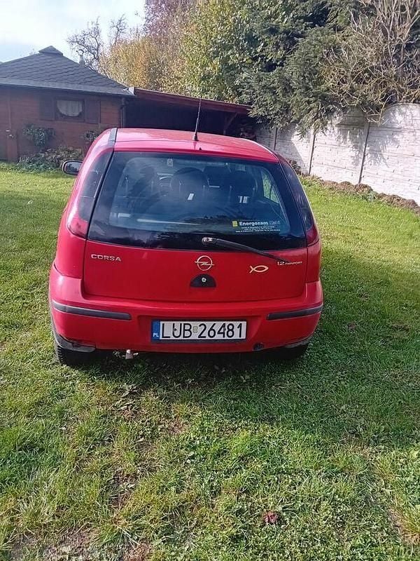 Używany Opel Corsa 2006 Czerwony Hatchback