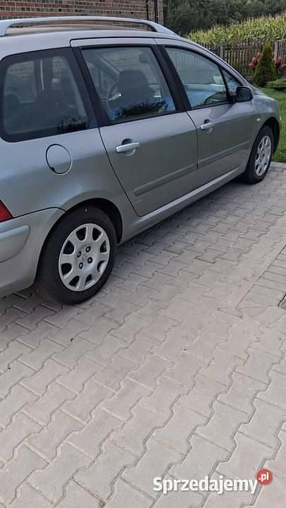 Srebrny Używany 2003 Peugeot 307 Kombi | 1900 zł - Obraz 1/4