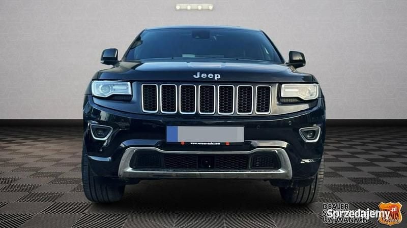 Czarny (metalik) Używany 2013 Jeep Grand Cherokee Overland SUV | 75 000 zł - Obraz 1/4