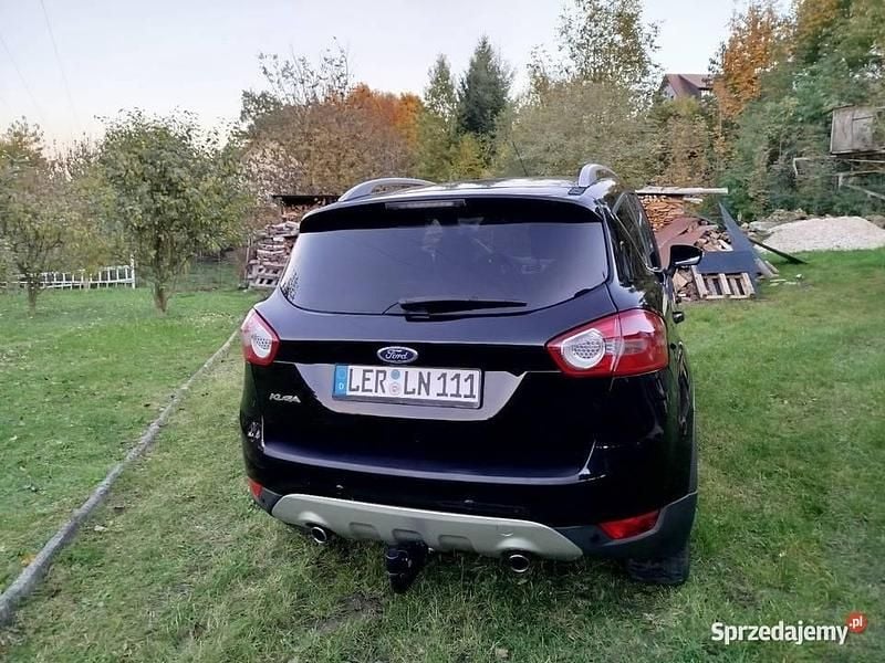 Czarny Używany 2010 Ford Kuga SUV | 24 000 zł (Dobra cena) - Obraz 1/4