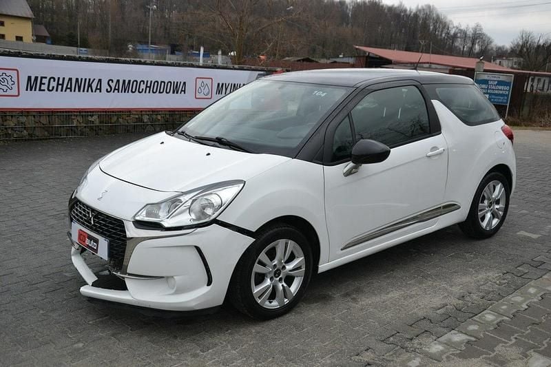 Używany DS Automobiles DS3 82 KM (60 kW) 2017 Biały Hatchback