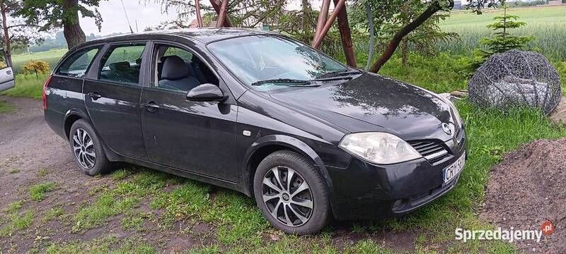 Czarny Używany 2004 Nissan Primera Kombi | 6000 zł (Uczciwa cena) - Obraz 1/4