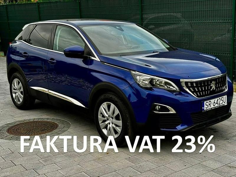 Niebieski (metalik) Używany 2020 Peugeot 3008 SUV | 57 900 zł (Super Cena) - Obraz 1/4