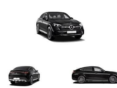 Czarny Nowe 2025 Mercedes GLC220 AMG Coupe | 325 600 zł - Obraz 1/4