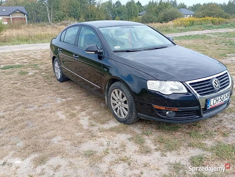 Używany VW Passat 2007 Czarny Sedan/Limuzyna