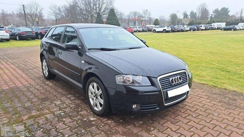 Czarny Używany 2008 Audi A3 Hatchback | 23 800 zł (Dość drogi) - Obraz 1/4