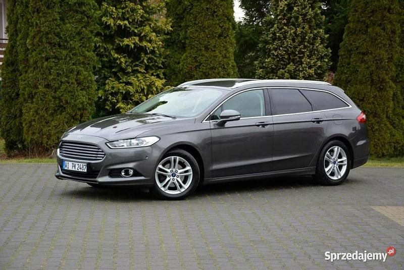 Szary Używany 2018 Ford Mondeo Titanium Kombi | 54 900 zł (Dobra cena) - Obraz 1/4