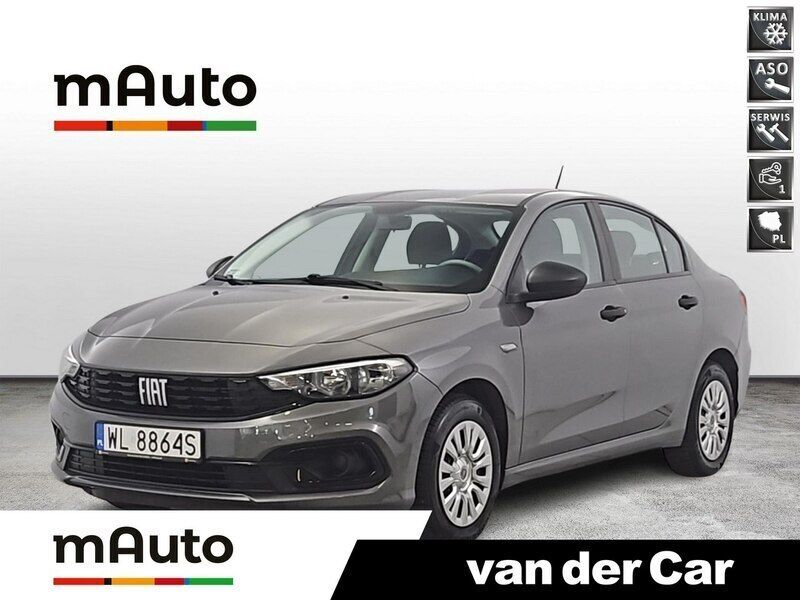 Szary Używany 2021 Fiat Tipo Classica Sedan/Limuzyna | 49 900 zł (Uczciwa cena) - Obraz 1/4