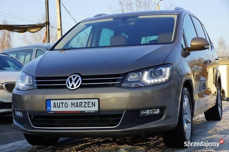 Używany VW Sharan 2014 Brązowy Minivan