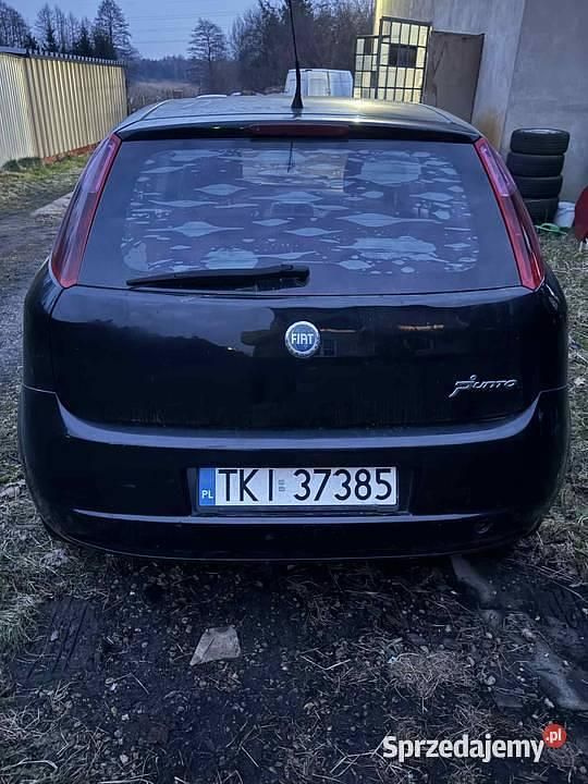 Używany Fiat Grande Punto 2007 Czarny Hatchback