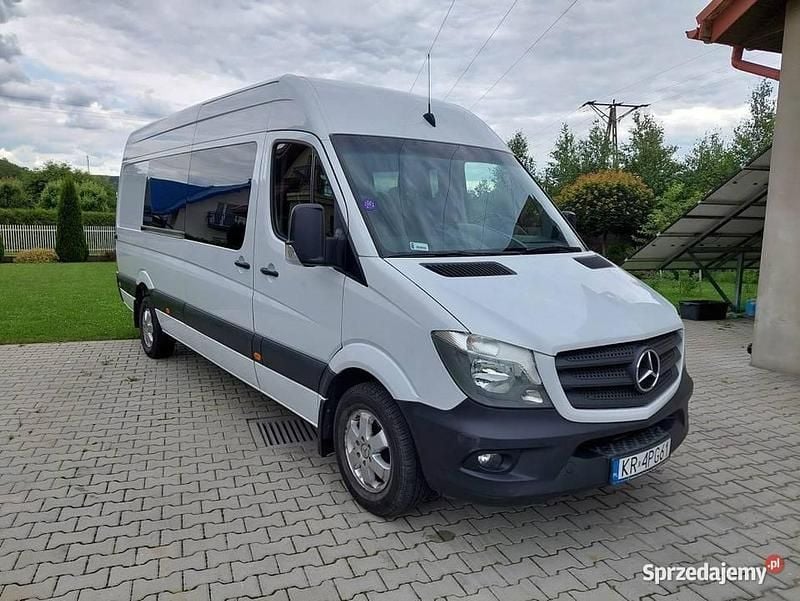 Biały Używany 2017 Mercedes 316 Van | 165 000 zł - Obraz 1/4