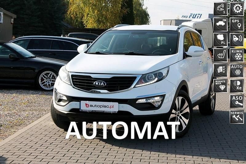 Biały Używany 2014 Kia Sportage SUV | 49 999 zł (Uczciwa cena) - Obraz 1/4