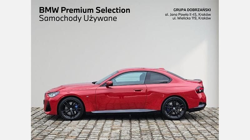 Używany BMW 220 Comfort Edition 184 KM (135 kW) 2023 Czerwony melbourne metalizowany Coupe