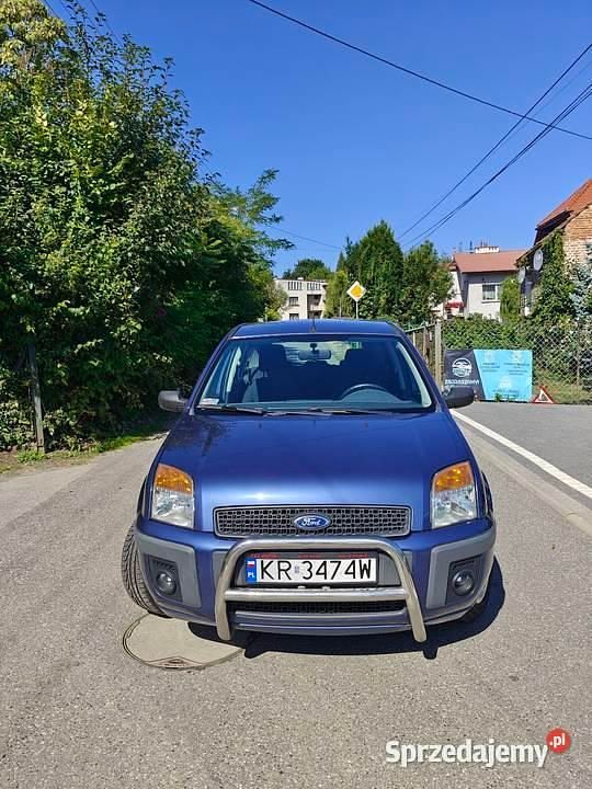 Niebieski Używany 2006 Ford Fusion Hatchback | 7800 zł (Uczciwa cena) - Obraz 1/4