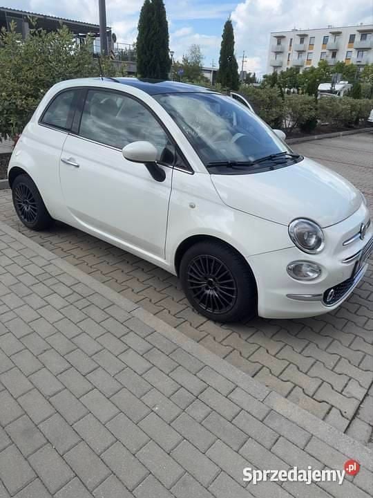 Biały Używany 2015 Fiat 500 Hatchback | 35 500 zł (Dość drogi) - Obraz 1/4