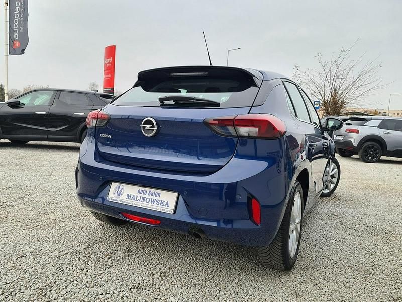 Używany Opel Corsa 100 KM (73 kW) 2021 Niebieski ciemny (metalik) Hatchback