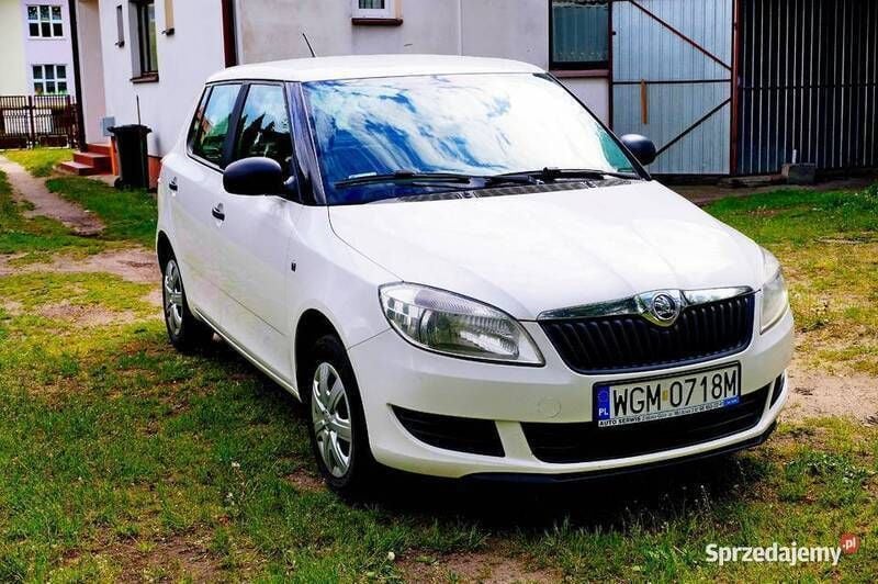 Używany Skoda Fabia 86 KM (63 kW) 2014 Biały Hatchback