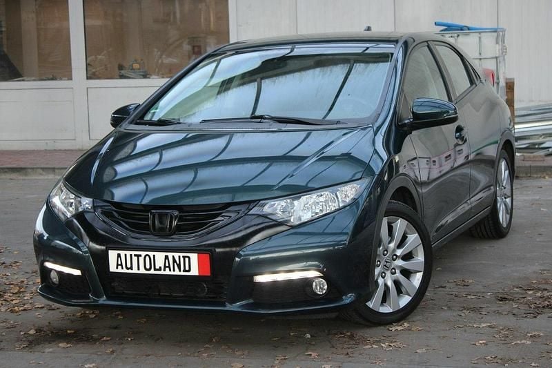 Zielony (metalik) Używany 2013 Honda Civic Sport Hatchback | 38 888 zł - Obraz 1/4