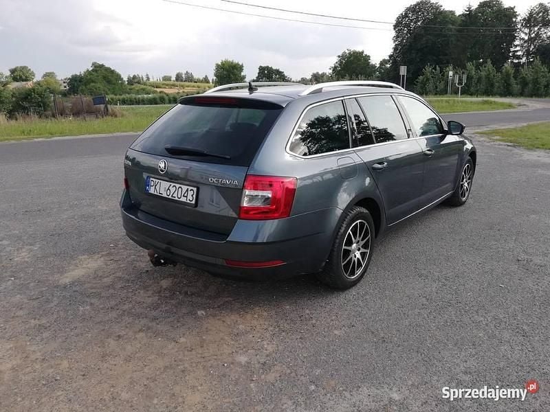 Szary Używany 2018 Skoda Octavia Kombi | 39 900 zł (Super Cena) - Obraz 1/4