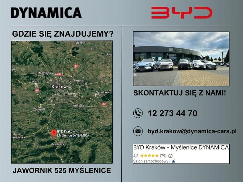 Nowe BYD Dolphin Surf 64 kW (88 KM) 2025 Zielony jasny (metalik) Hatchback
