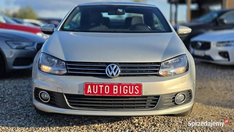 Srebrny Używany 2011 VW Eos Kabriolet | 27 900 zł - Obraz 1/4