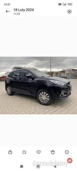 Czarny Używany 2015 Hyundai ix35 SUV | 45 000 zł (Uczciwa cena) - Obraz 1/4