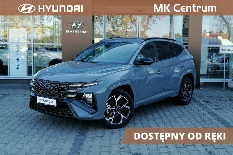 Szary Nowe 2025 Hyundai Tucson N Line SUV | 202 200 zł - Obraz 1/4