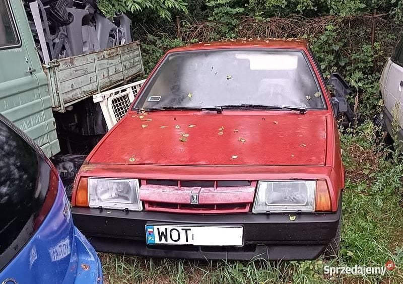Czerwony Używany 1988 Lada Samara Hatchback | 1200 zł - Obraz 1/4