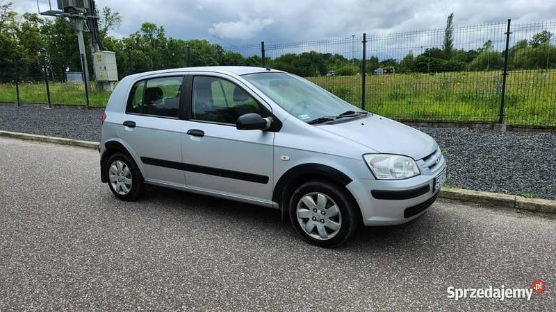 Srebrny (metalik) Używany 2005 Hyundai Getz Hatchback | 3700 zł (Uczciwa cena) - Obraz 1/4