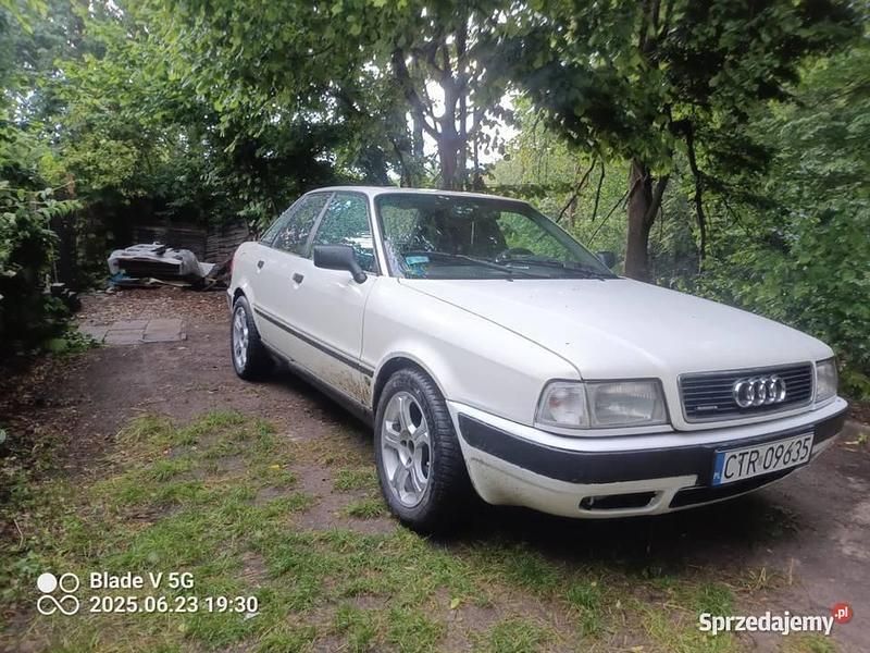 Biały Używany 1993 Audi 80 Sedan/Limuzyna | 9800 zł - Obraz 1/3