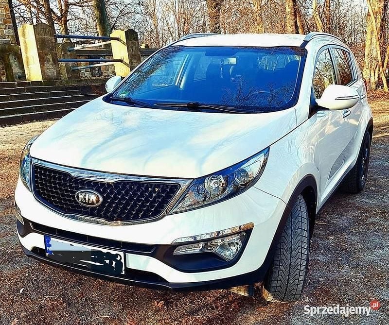 Biały Używany 2015 Kia Sportage 2 SUV | 52 000 zł (Uczciwa cena) - Obraz 1/4
