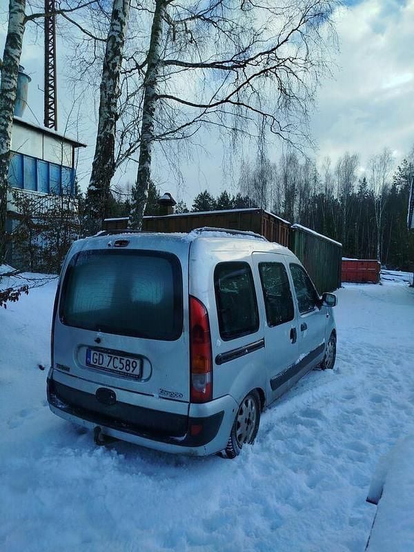 Używany Renault Kangoo 2005 Srebrny Minivan
