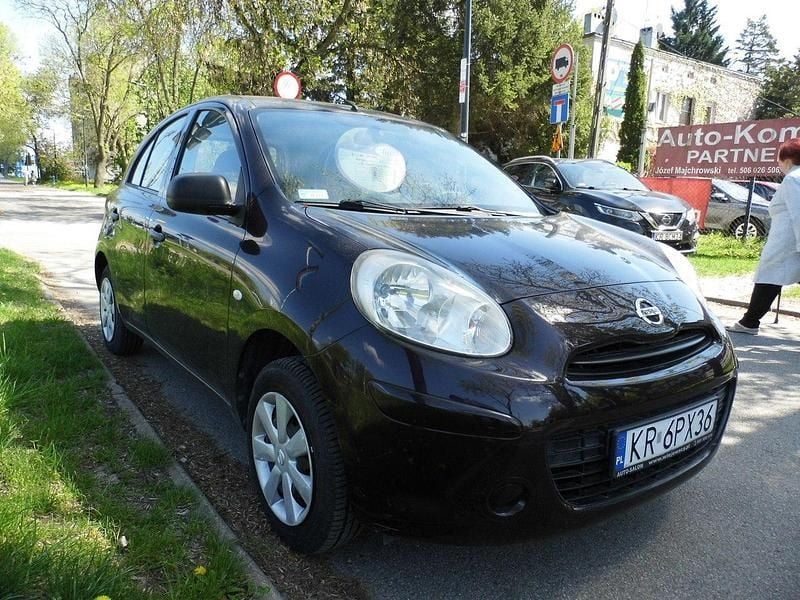 Czarny Używany 2011 Nissan Micra Hatchback | 14 900 zł (Uczciwa cena) - Obraz 1/4