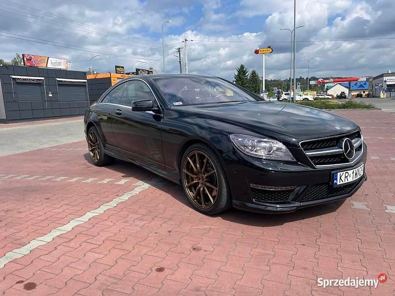 Czarny Używany 2011 Mercedes CL500 Coupe | 170 000 zł - Obraz 1/4
