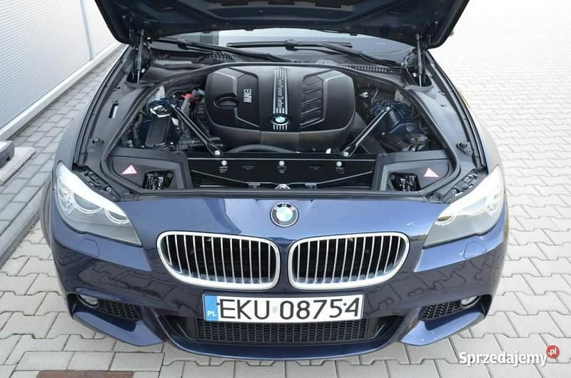 Granatowy Używany 2013 BMW 520 Sedan/Limuzyna | 53 900 zł (Uczciwa cena) - Obraz 1/4