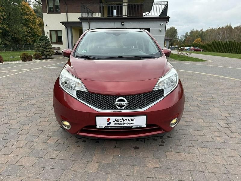Bordowy (metalik) Używany 2013 Nissan Note Minivan | 23 800 zł (Dość drogi) - Obraz 1/4